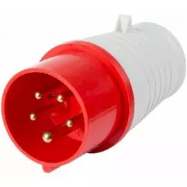 Вилка Rexant 11-8902 переносная 3Р+РЕ+N 16А 380В IP44