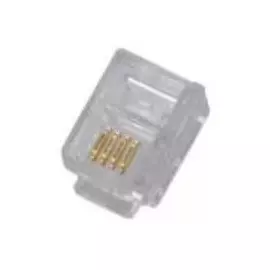 Вилка W&T WT-6001B RJ-10 4P4C