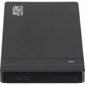 Внешний корпус AgeStar 3UB2P3(BLACK) для HDD/SSD SATA 6Gb/s 2.5", пластик, черный