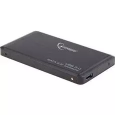 Внешний корпус для HDD SATA 2.5” Gembird EE2-U3S-2 для HDD/SSD SATA 6Gb/s 2.5", USB 3.0, алюминий, черный