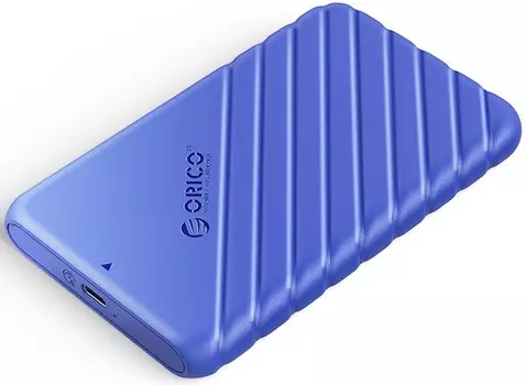 Внешний корпус Orico 25PW1-C3 для жесткого диска 2.5'', USB3.1 Gen1 - Type-C, синий