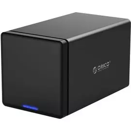 Внешний корпус Orico NS400RC3 4*2.5"/3.5" HDD/SSD, RAID, USB Type-C, черный