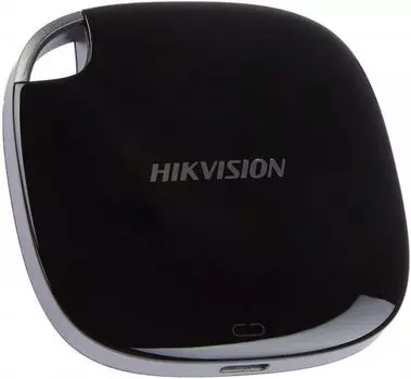 Внешний SSD USB 3.1 Type-C HIKVISION HS-ESSD-T100I/1024G/BLACK T100I 1024GB 450/400MB/s antivibration durable RTL