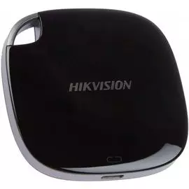 Внешний SSD USB 3.1 Type-C HIKVISION HS-ESSD-T100I/256G/BLACK T100I 256GB 450/400MB/s antivibration durable RTL