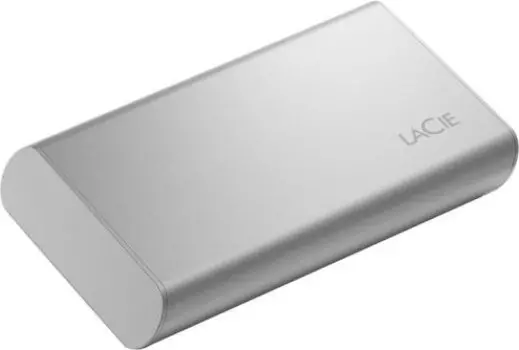 Внешний SSD USB 3.1 Type-C Lacie STKS500400 500GB 1050/1000MB/s moon silver