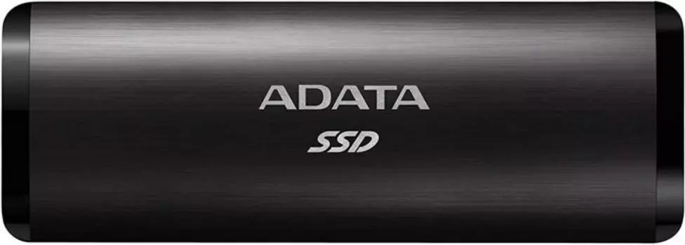 Накопитель SSD USB 3.2 ADATA ASE760-256GU32G2-CBK внешний SE760 256GB Black External 1000MB/s USB 3.2 Gen 2 Type-C RTL
