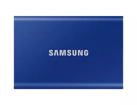 Накопитель SSD USB 3.2 Samsung MU-PC1T0H/WW внешний T7 1TB 1000/1050MB/s blue
