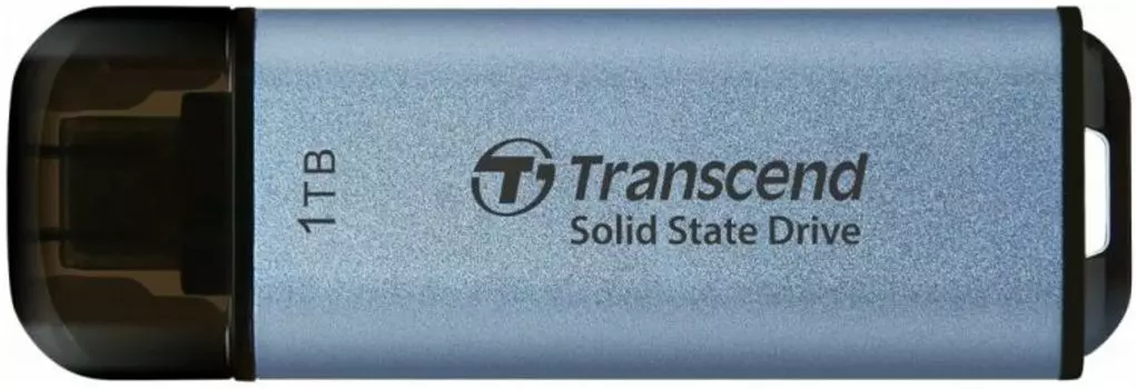 Внешний SSD Transcend TS1TESD300C ESD300C 1TB 1050/950 MB/s голубой