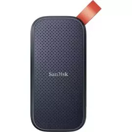 Внешний SSD USB 3.2 Gen 2 Type-C SanDisk SDSSDE30-2T00-G25 Portable 2TB 520MB/s черный