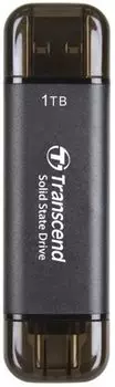 Внешний SSD USB 3.2 Gen 2 Type-C Transcend TS1TESD310C ESD310C 1ТB Type C/А 1050/950MB/s черный