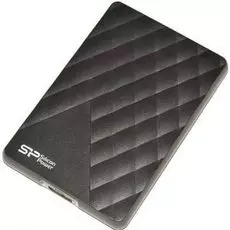 Внешний диск HDD 2.5'' Silicon Power SP010TBPHDD06S3K 1TB Diamond D06 USB 3.1 черный