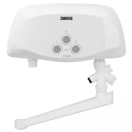 Водонагреватель проточный Zanussi 3-logic 3,5 T (кран)