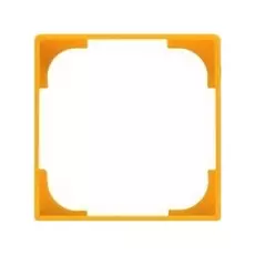 Вставка ABB 1726-0-0226 BASIC 55 в рамку декоративная, IP20 (жёлтая)