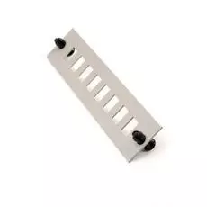 Вставка AESP REC-FPN1-8SC-GY в основной блок на 8 SC портов для оптических кроссов REC-FOPN-8-24 и REC-FOPW2, серая