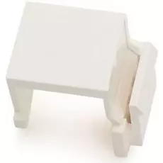 Вставка Hyperline KJ1-BL-WH