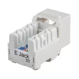 Вставка Hyperline KJE-8P8C-C5e-90-RD