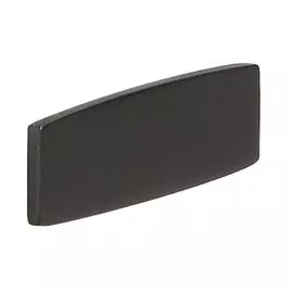 Вставка-маркер Legrand 024308 Osmoz - для этикеток, без надписей, чёрная, широкая