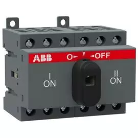Выключатель ABB 1SCA104816R1001 разъединитель реверсивный 3Р 16А с ручкой управления OT16F3С