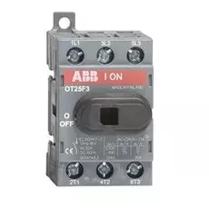 Выключатель ABB 1SCA104857R1001 разъединитель 3Р 25А с ручкой управления