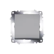 Выключатель ABB 619-011000-200 Cosmo одноклавишный, 10А, 250В, IP20 (алюминий)