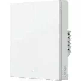 Выключатель Aqara H1 EU 03 WS-EUK03 выключатель настенный 1клавиша с нейтралью/протокол связи: Zigbee/220 В, 50 Гц/белый