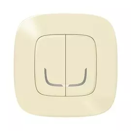 Выключатель беспроводной Legrand 752687 Valena Allure with NETATMO, 2-клавишный, слоновая кость