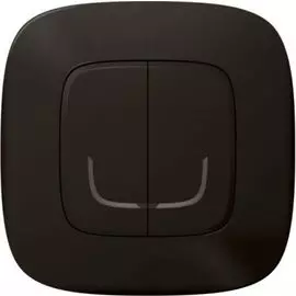 Выключатель беспроводной Legrand 752887 Valena Allure with NETATMO, 2-клавишный, антрацит