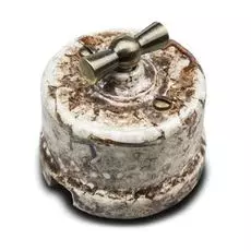 Выключатель Bironi B1-202-09 мрамор, 2-клавишный