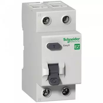 Выключатель дифференциального тока (ВДТ, УЗО) Schneider Electric EZ9R84263 EASY 9 2P 63А 300мА A защита от перенапряжения
