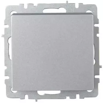 Выключатель IEK BR-V10-0-10-K47 1-кл. СП BRITE ВС10-1-0-БрА 10А алюм.