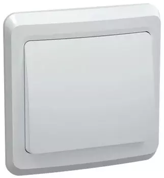 Выключатель IEK EVV10-K01-10-DM 1-кл. СП Вега 10А IP20 ВС10-1-0-ВБ белый