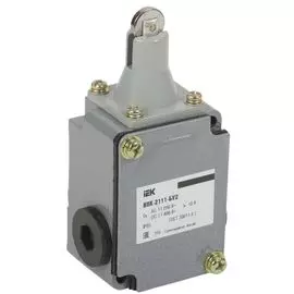 Выключатель IEK KV-1-2111-1 концевой ВПК-2111-БУ2 толкатель с роликом IP65