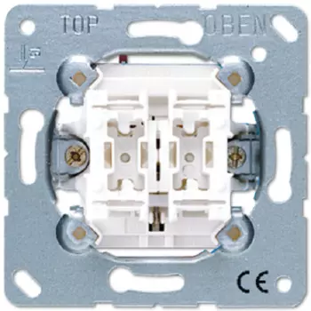 Выключатель Jung 509VU (механизм) жалюзийный с блокировкой