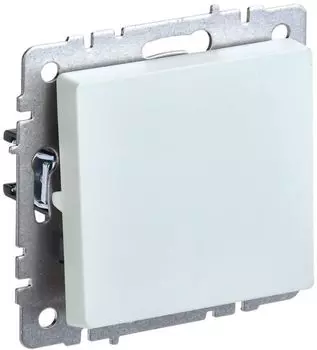 Выключатель кнопочный IEK BR-V14-0-10-K36 BRITE 10А ВС10-1-4-БрЖ Жемчужный