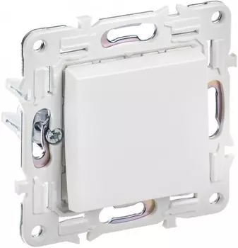 Выключатель кнопочный IEK SK-V17-0-10-K01 SKANDY 10А SK-V14W арктический белый