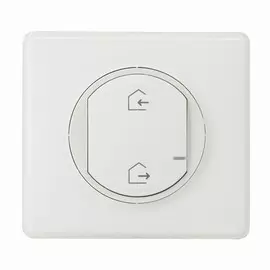 Выключатель Legrand 064872 Celiane with NETATMO, беспроводной "Я дома/Я вне дома", белый, рамка белый глянец