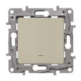 Выключатель Legrand 672303 Etika - с подсветкой, 10 A, 250 В~, слоновая кость