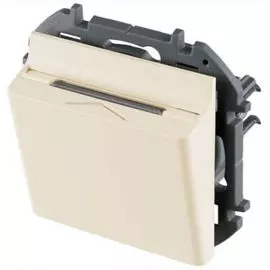 Выключатель Legrand 673801 Inspiria слоновая кость для гостиничных номеров