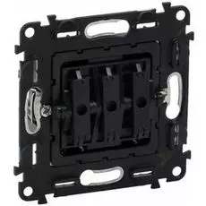 Выключатель Legrand 752003 Valena Мех IN'MATIC 3-клавишный 10АХ 250В