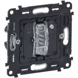 Выключатель Legrand 752032 Valena IN'MATIC - с выдержкой времени 2-канальный освещение 250Вт/вентиляция 250ВА, с нейтралью, винтовые зажимы