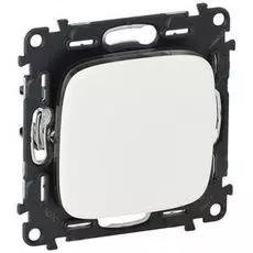 Выключатель Legrand 752701 Valena ALLURE DIY, 1-клавишный, 10А, 250В, белый