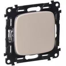 Выключатель Legrand 752801 Valena ALLURE DIY Сл.кость 1-клавишный 10А 250В