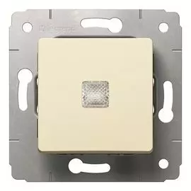 Выключатель Legrand 773710 Cariva - с подсветкой, автоматические клеммы, 10 АX, 250 В~, слоновая кость