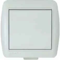 Выключатель Lezard 710-0200-100 ОП Ната бел.