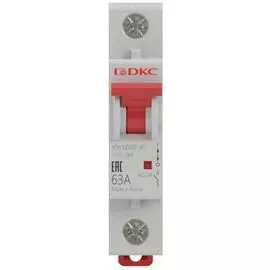Выключатель нагрузки DKC MD63P-163 модульный, 1P 63А, "YON"