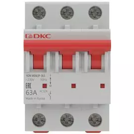 Выключатель нагрузки DKC MD63P-340 модульный, 3P 40А, "YON"