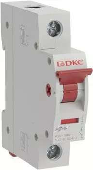Выключатель нагрузки DKC MSD-1P63 модульный MSD 1P 63A, "YON max"