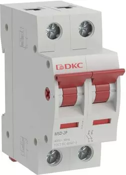 Выключатель нагрузки DKC MSD-2P63 модульный MSD 2P 63A, "YON max"