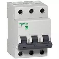 Выключатель нагрузки Schneider Electric EZ9F14350 Easy9 - 3P, тип хар-ки B, 50 А, 400 В AC, 4.5кА