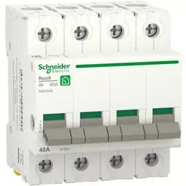 Выключатель нагрузки Schneider Electric RESI9 R9PS440 (мод. рубильник) 40А 4P